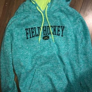 blue field hockey hoodie